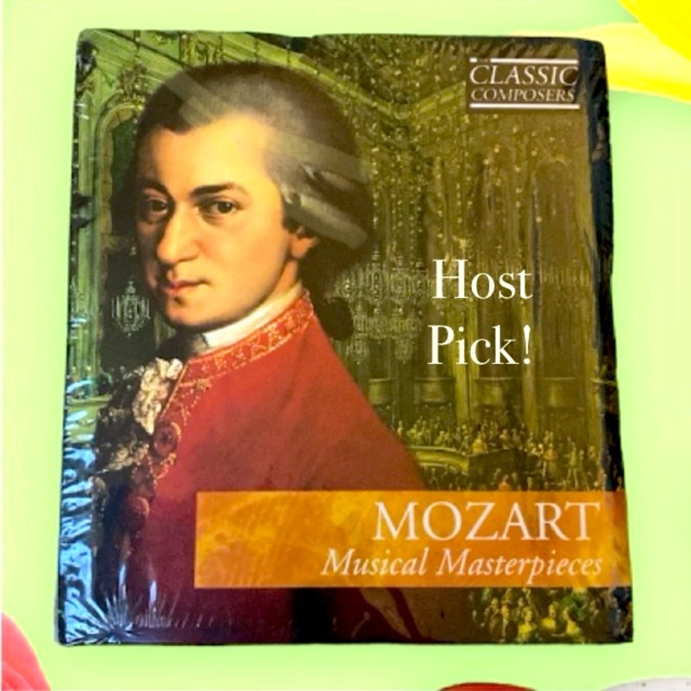 NEW Mozart Musical Masterpieces The Classic Composers Series CD Booklet